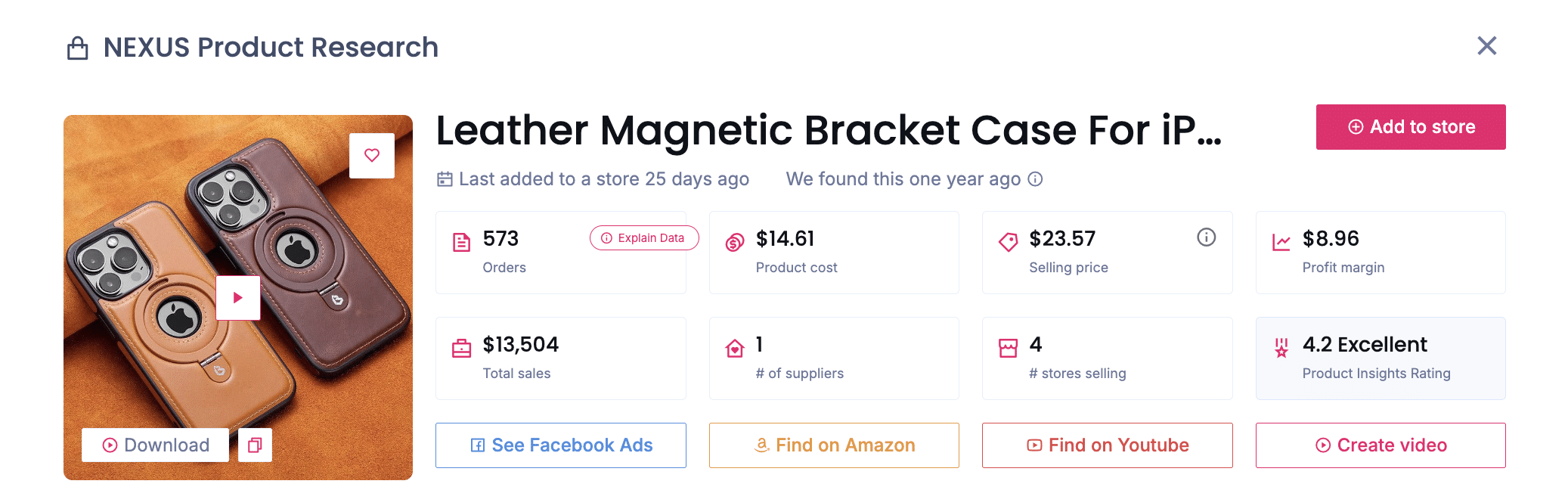 Vegan Leather Executive Case